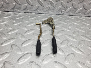W201 Baby Benz door lock knob rear and front left side used OEM