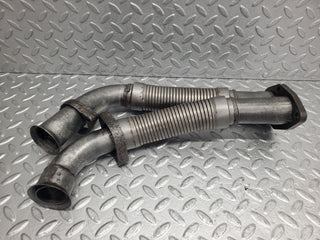 W123 exhaust downpipe used OEM