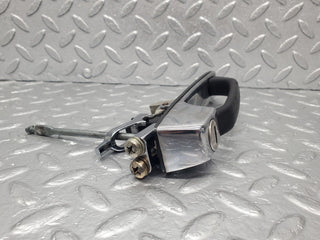 W123 Coupe left door exterior handle used OEM