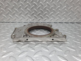 W126 Coupe crankshaft rear sealing cover used OEM