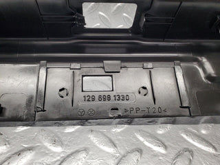 46888 Mercedes-Benz R129 320SL Coupe Trunk Boot Lock Cover Trim 1296981330 1296942225