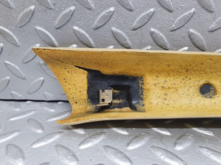 W123 Coupe a pillar cover panel left side beige used OEM