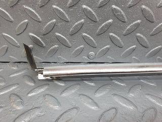 W108 rear right door window chrome channel used OEM