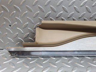 R129 SL left door sill beige used OEM