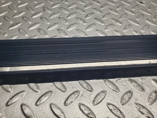 W123 front right door sill trim blue used OEM