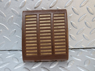 39816 Mercedes-Benz R107 350SL Dashboard Speaker Cover Brown Left Side