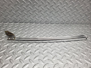 W123 rear right door chrome window channel used OEM