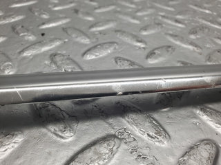 W123 front left door chrome moulding trim used OEM