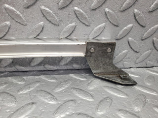 W123 rear right door chrome window channel used OEM