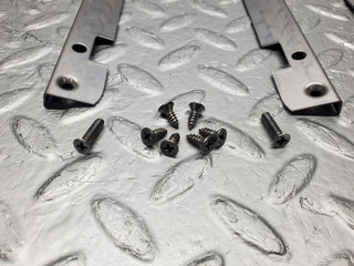 W201 Baby Benz sunroof chrome trim set with screw used OEM