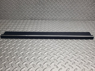 W123 front right door sill trim blue used OEM