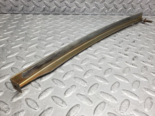 W126 Coupe left door window channel used OEM