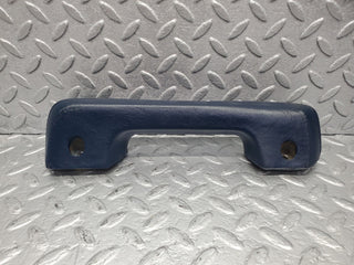 W123 Wagon interior door handle rear left blue used OEM
