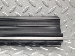 W123 Coupe door sill trim black left side used OEM