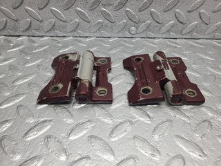 W126 Coupe door hinge pair used OEM