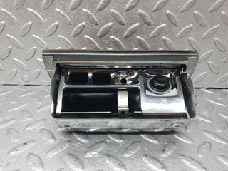 W123 Coupe centre console ashtray wood finish used OEM