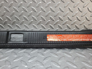 R129 SL boot lock cover trim used OEM