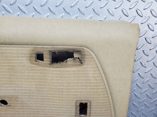 W123 rear left door card beige used OEM