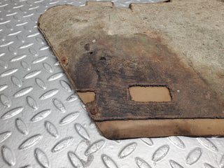 W124 Cabriolet centre console carpet right side beige used OEM