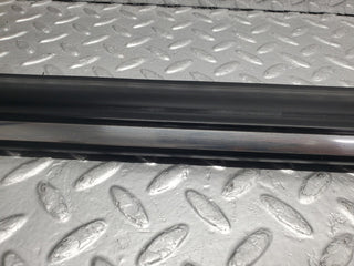 W123 front left door lower moulding trim used OEM