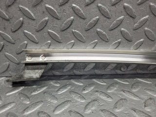 W123 rear right door chrome window channel used OEM