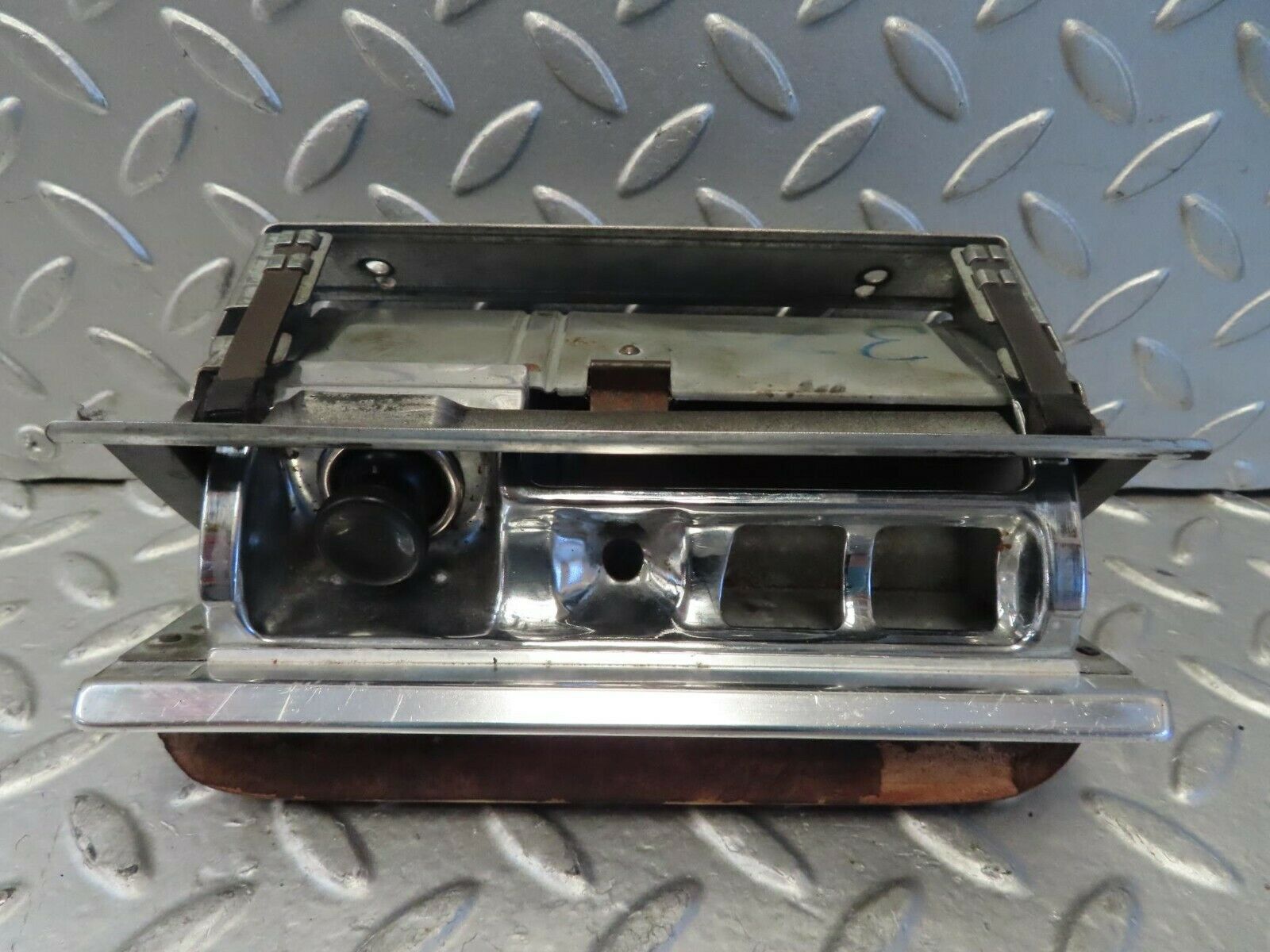 15745 Mercedes-Benz R107 450SL Centre Console Ashtray Wood Finish