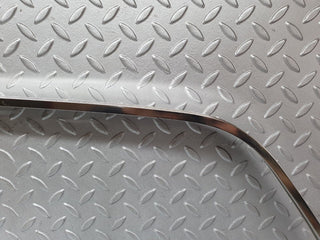 W123 Coupe chrome roof trim cladding right side used OEM