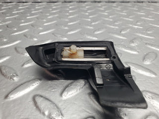 W123 rear left fender wing lower moulding trim used OEM
