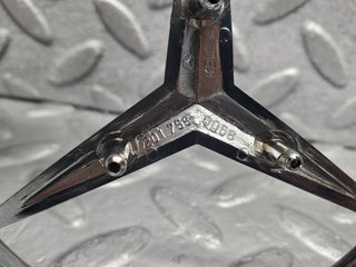 W201 Baby Benz chrome rear emblem used OEM