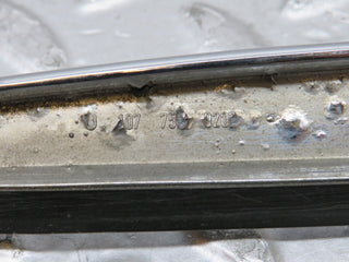 R107 SL trunk chrome handle moulding used OEM
