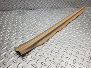 R129 SL left door sill trim beige used OEM