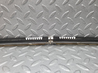 W126 front windscreen top chrome frame trim used OEM
