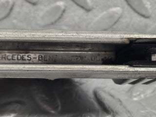 W126 Coupe door window guide bracket pair used OEM