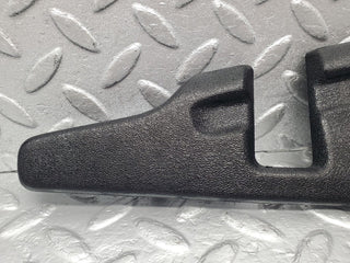 W123 Coupe front left seat cover trim black used OEM
