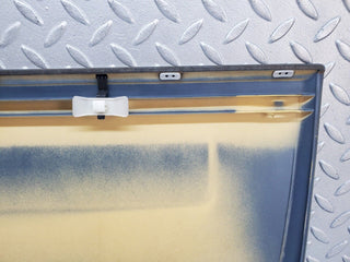W124 rear left door lower moulding trim used OEM