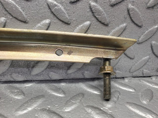 W126 Coupe left door window channel used OEM