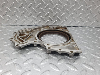 W126 Coupe crankshaft rear sealing cover used OEM