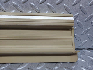 W126 rear right door sill trim beige used OEM