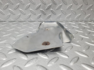 W123 Coupe b pillar chrome cover left side used OEM