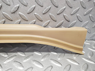 R129 SL left door sill trim beige used OEM