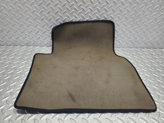 W201 Baby Benz rear right floor mat dark blue used OEM