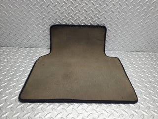 W201 Baby Benz rear left floor mat dark blue used OEM
