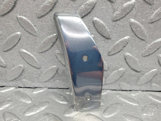 W126 Coupe upper door chrome cover left side used OEM