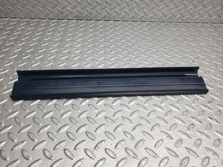 W123 rear right door sill trim blue used OEM