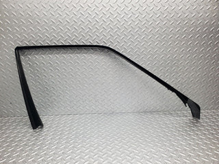W124 front right door window frame trim used OEM