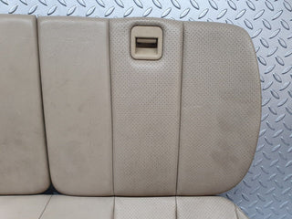 R129 SL rear seat beige leather used OEM