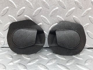 44160 Mercedes-Benz C123 230CE Coupe Seat Belt Runner Cover Trim Pair Black 1239192520 1239192620 1239193020 1239192920