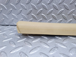 W123 Coupe a pillar cover panel left side beige used OEM