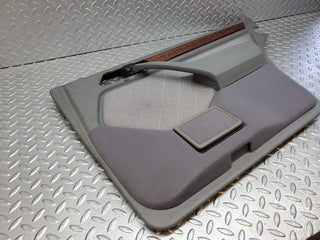 W124 rear right door card grey used OEM