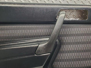 W201 Baby Benz front left door card black used OEM